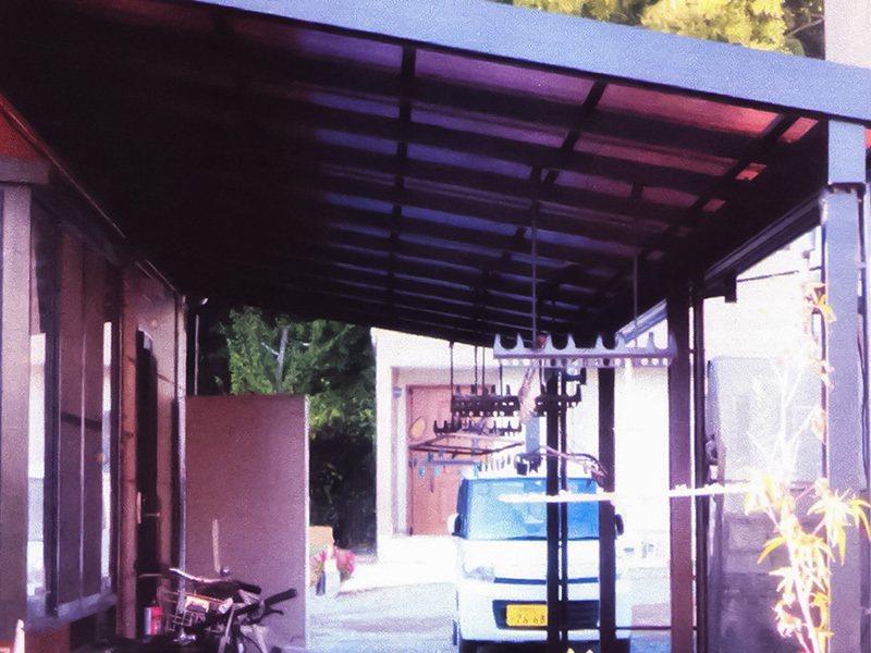 カーポート②修理後