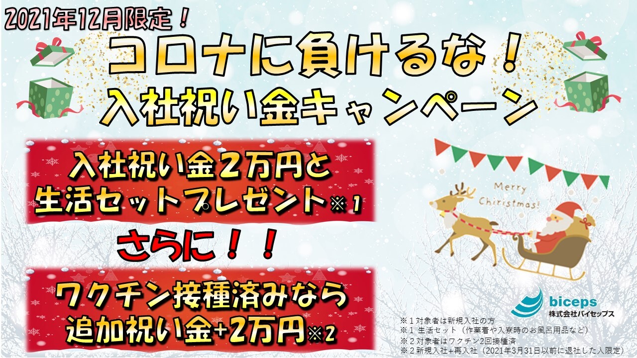 12月キャンペーンチラシ