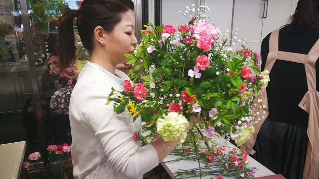 フラワー装飾技能士2級