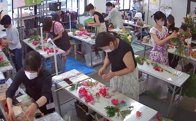フラワースクール 横浜 金沢区 フラワー装飾技能士 学校 ノーブルフラワーデザインスクール (2)