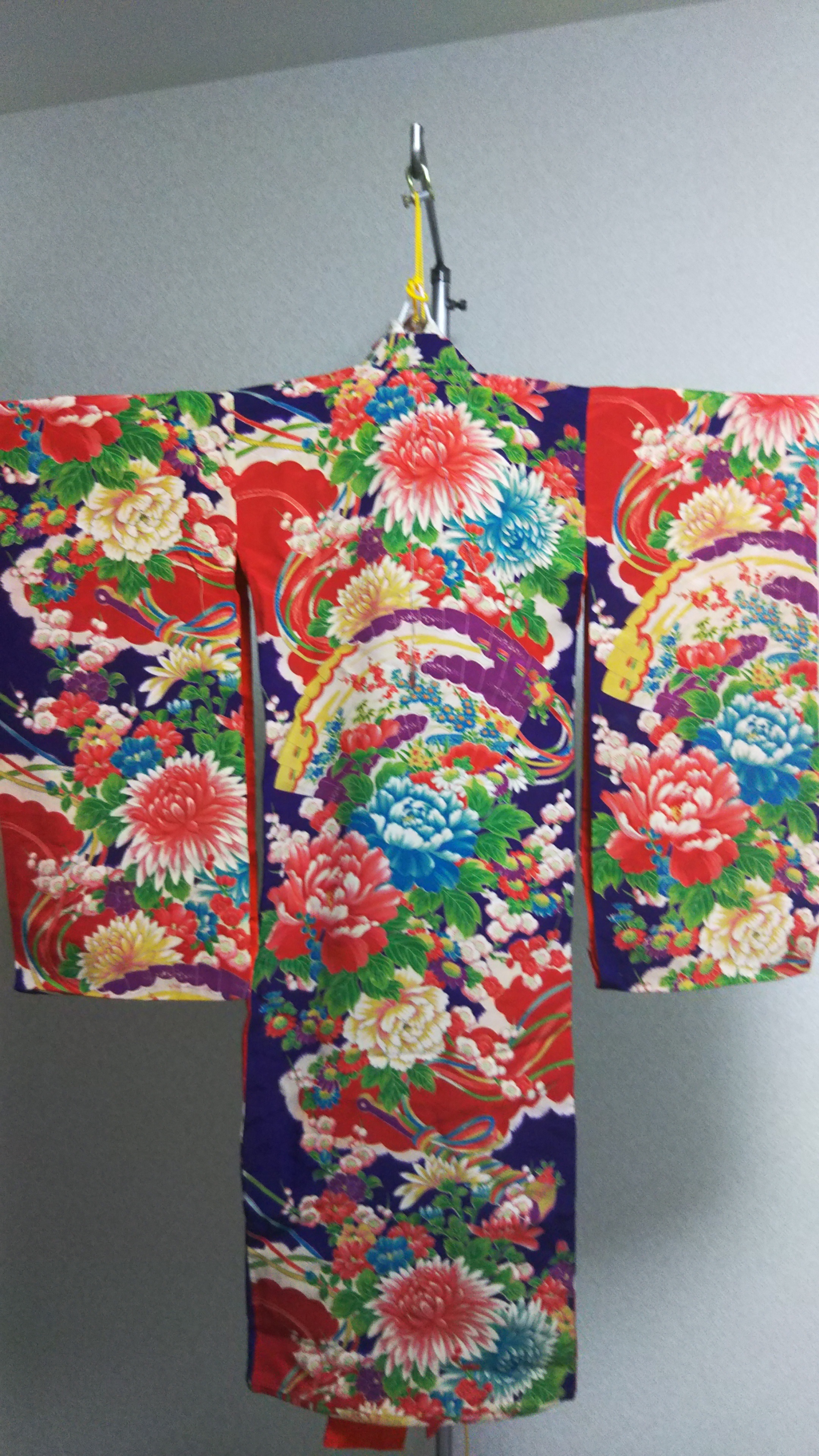 ミニチュア着物になる前の子供用着物