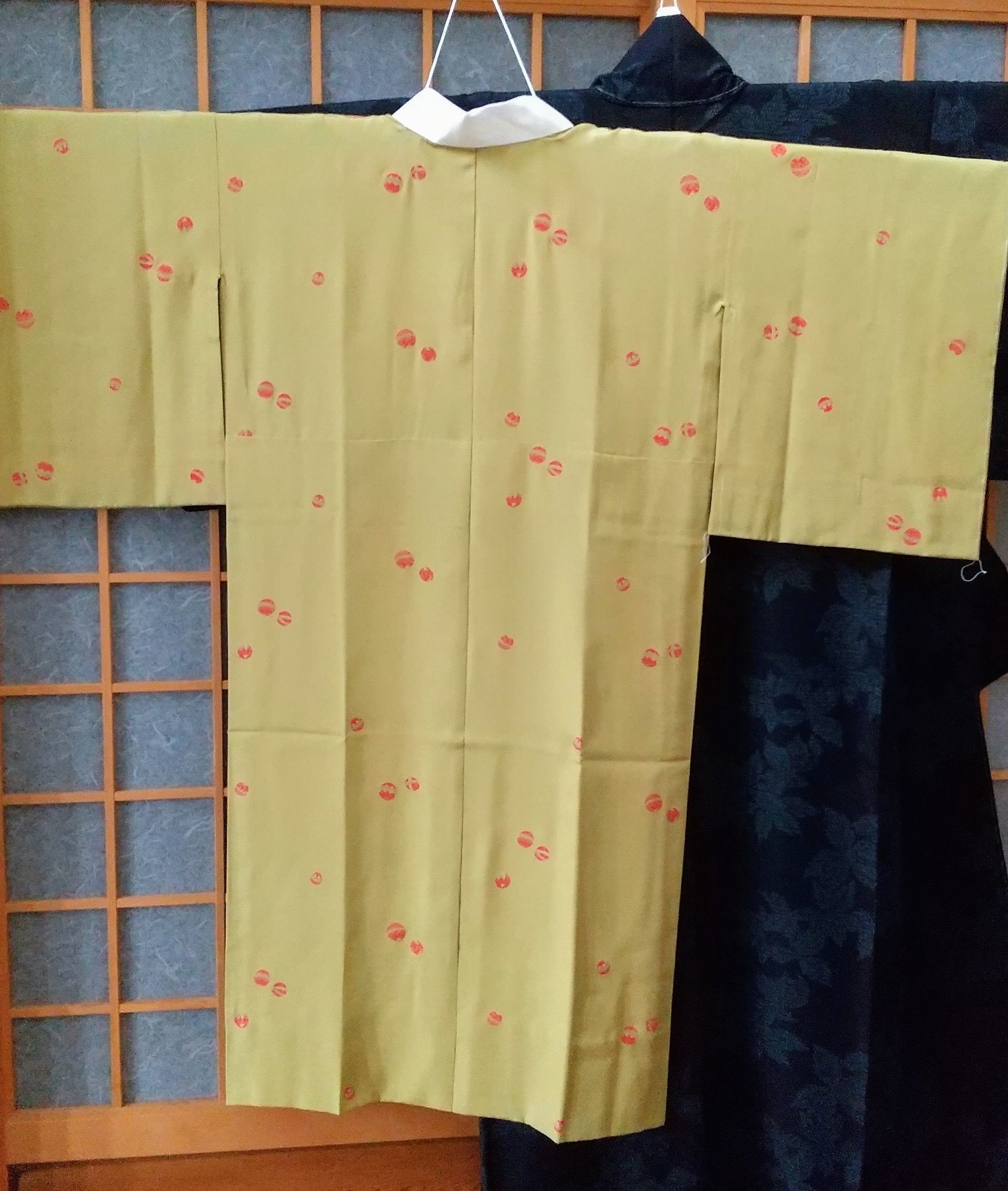 兵庫O様 藍染着物用長襦袢