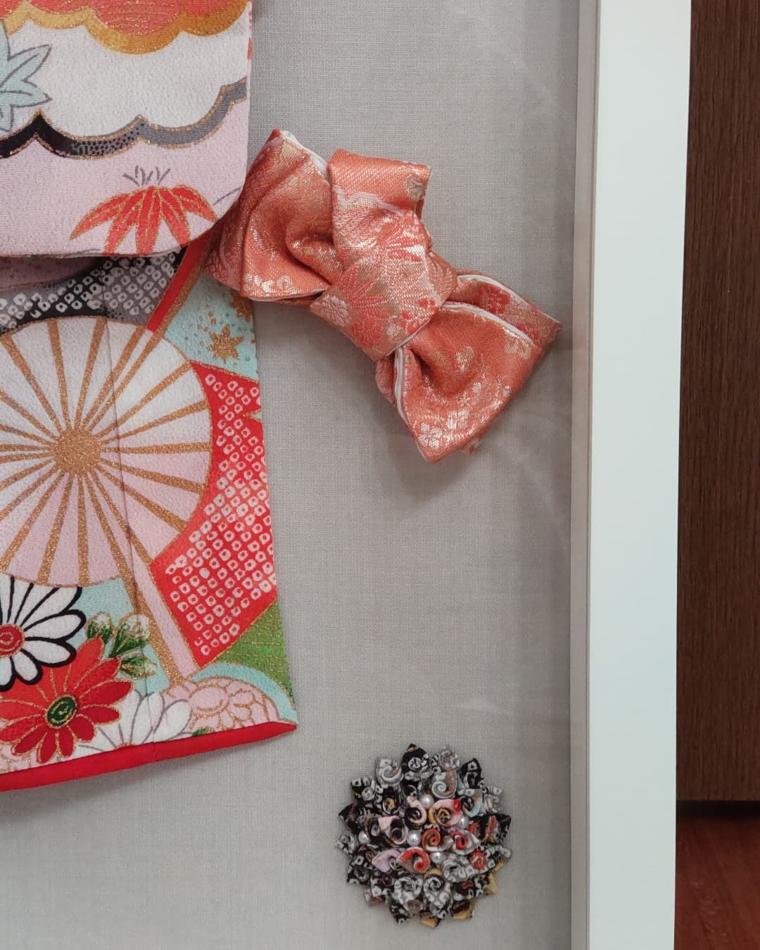 兵庫県O様 額装ミニチュア着物