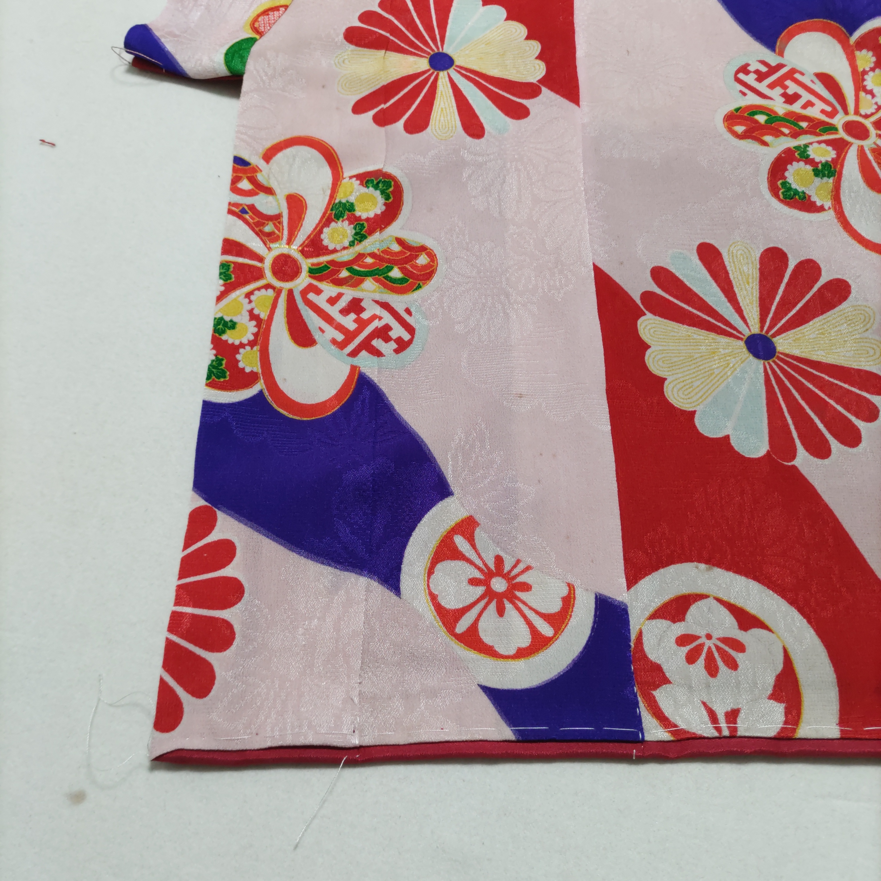 ミニチュア着物 衽柄合わせ