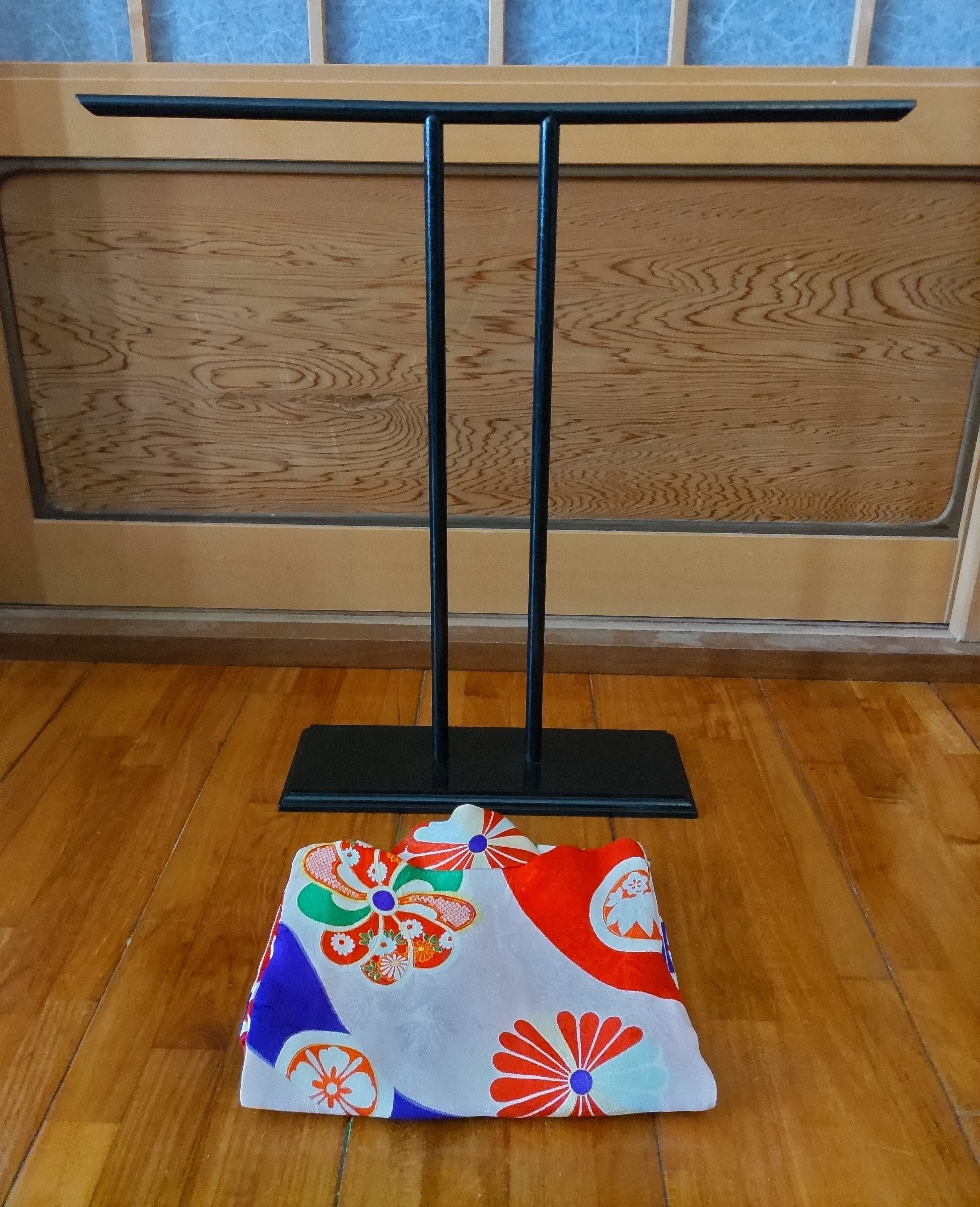 ミニチュア着物 衣桁