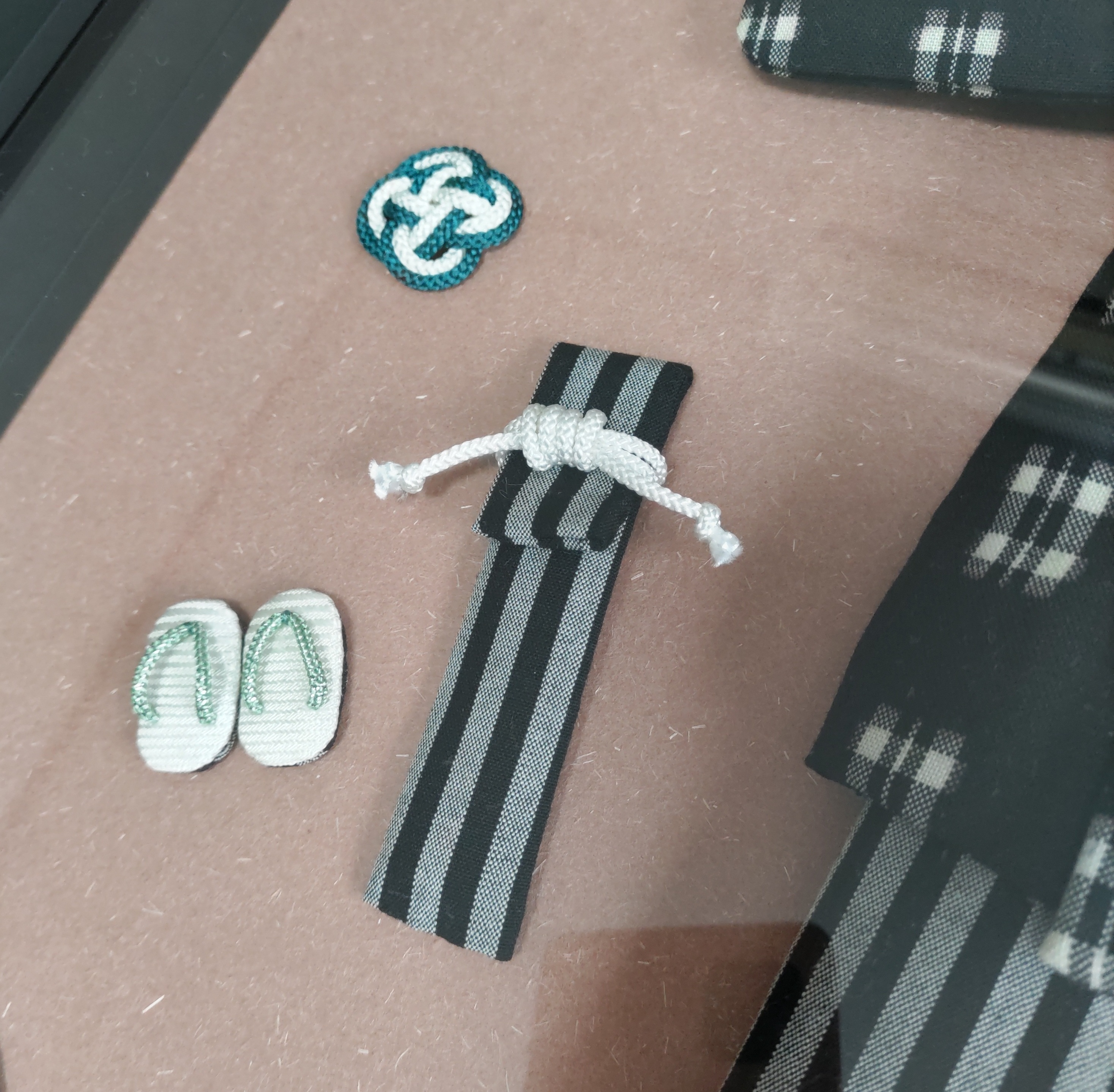 東京都k様 額装ミニチュア着物_コピー