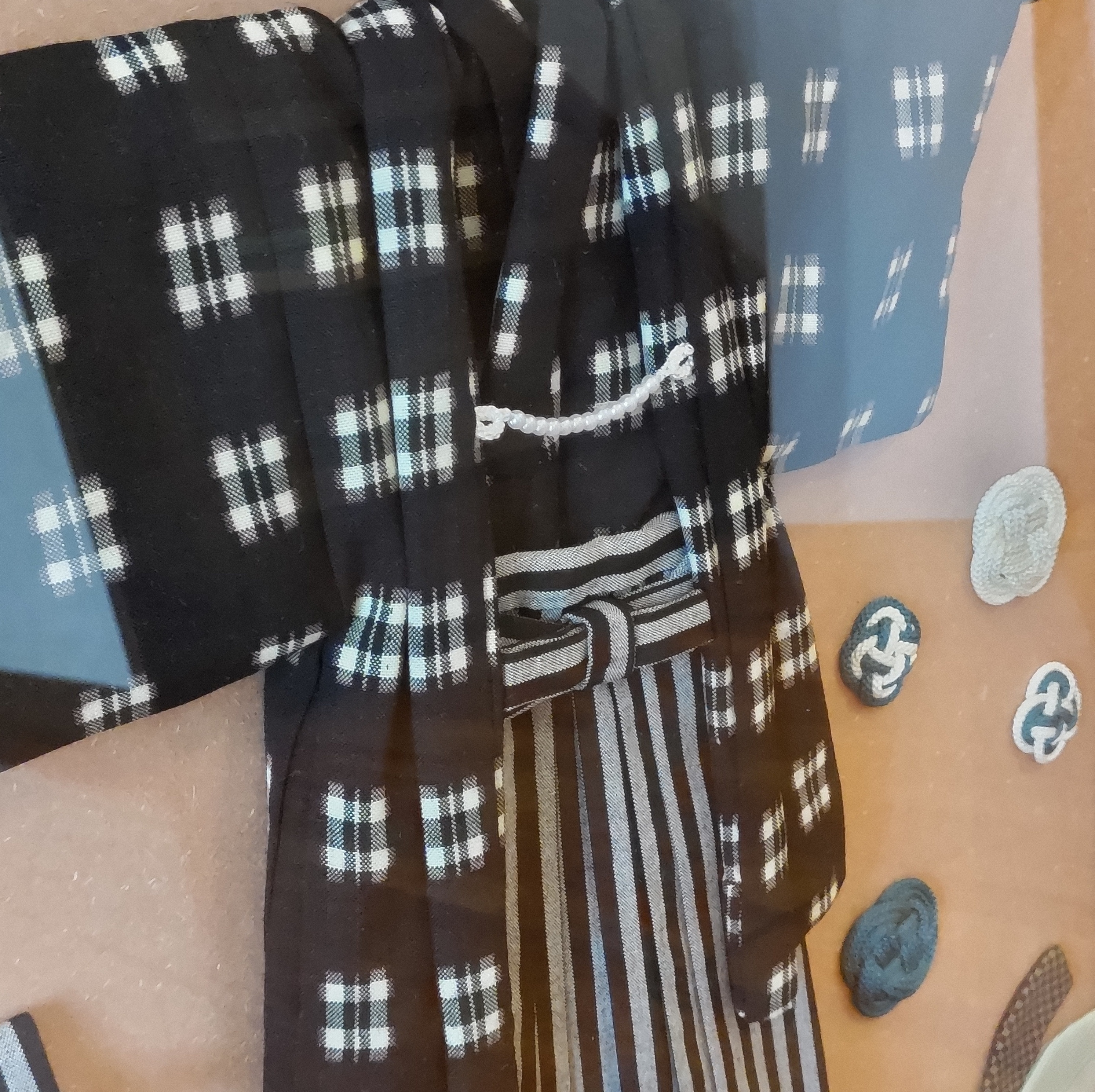 東京都k様 額装ミニチュア着物_コピー