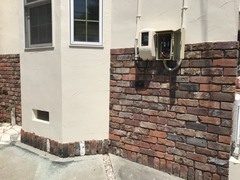 20180510_住宅 電気メーター近くに取付 施工前