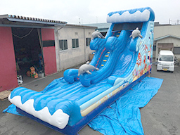 エア遊具オーシャンスライダー(ワ)