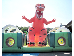 エア遊具ジュラシックスライダー(大)