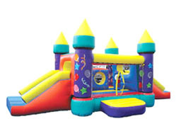 屋内エア遊具ミニダブルスライダー(大)