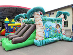 ふわふわ遊具サバンナパークスライダー(大)