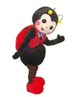 着ぐるみてんとう虫(はなちゃん)