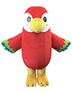 エア着ぐるみ赤い鳥