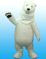 着ぐるみクマ(シロクマくん)
