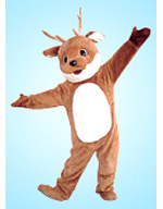 シカ・トナカイ着ぐるみ(薄茶)