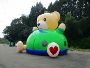 フワフワ遊具くまドーム