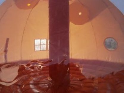 ふわふわドームまねき猫