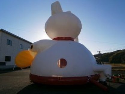 エアドーム招き猫