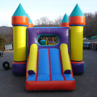 ふわふわミニキャッスルスライダー