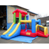 ふわふわ遊具屋内ベアーズハウススライダー