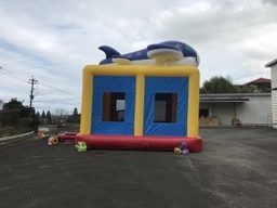 ふわふわエア遊具飛行機