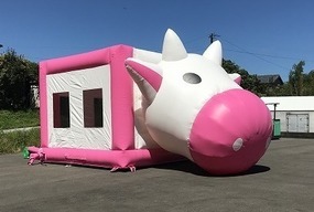 エア遊具ビッグフェイスうし