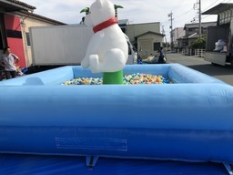 ボールプールシロクマ3