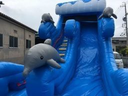 エア滑り台 オーシャンスライダー