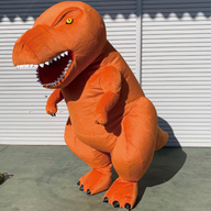 エア着ぐるみ恐竜ティラノサウルスf