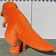 エア着ぐるみ恐竜ティラノサウルスb