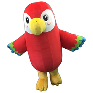 エア着ぐるみ赤い鳥