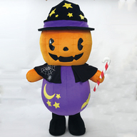 エア着ぐるみハロウィンカボチャf