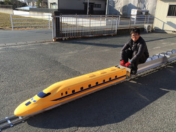 ﾐﾆ新幹線ドクターイエローﾜ