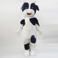 うし着ぐるみ白黒f