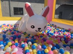 エア遊具ボールプールウサギワ
