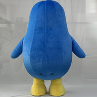 エア着ぐるみ青いペンギンb
