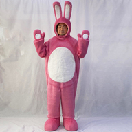 着ぐるみ顔出しうさぎ-605f