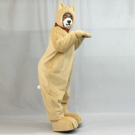 顔出しいぬベージユf