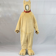 顔出しいぬベージュf背高用