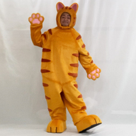 顔出しねこ茶トラf