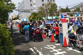 ふれあい祭ミニ電車2