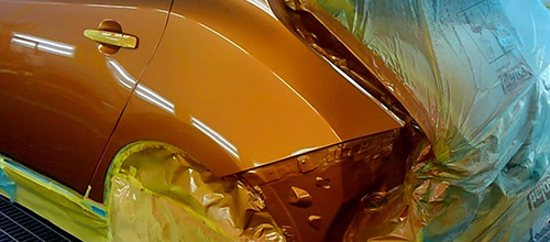 オートモービレッジの塗装