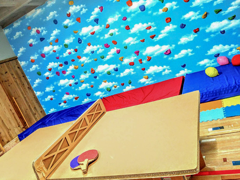 段ボールの卓球台