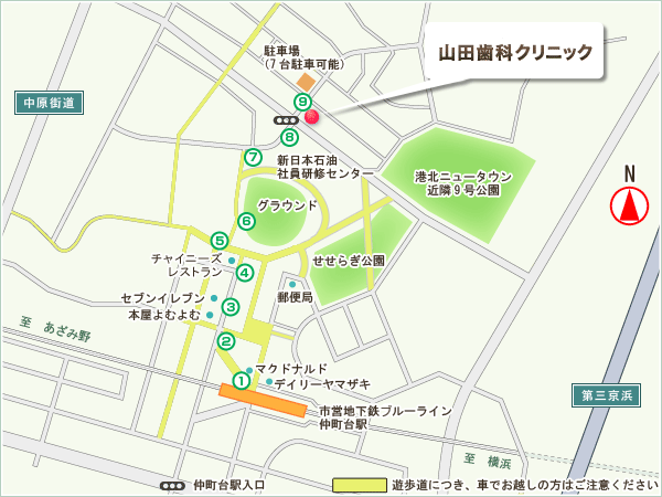 map|山田歯科クリニック