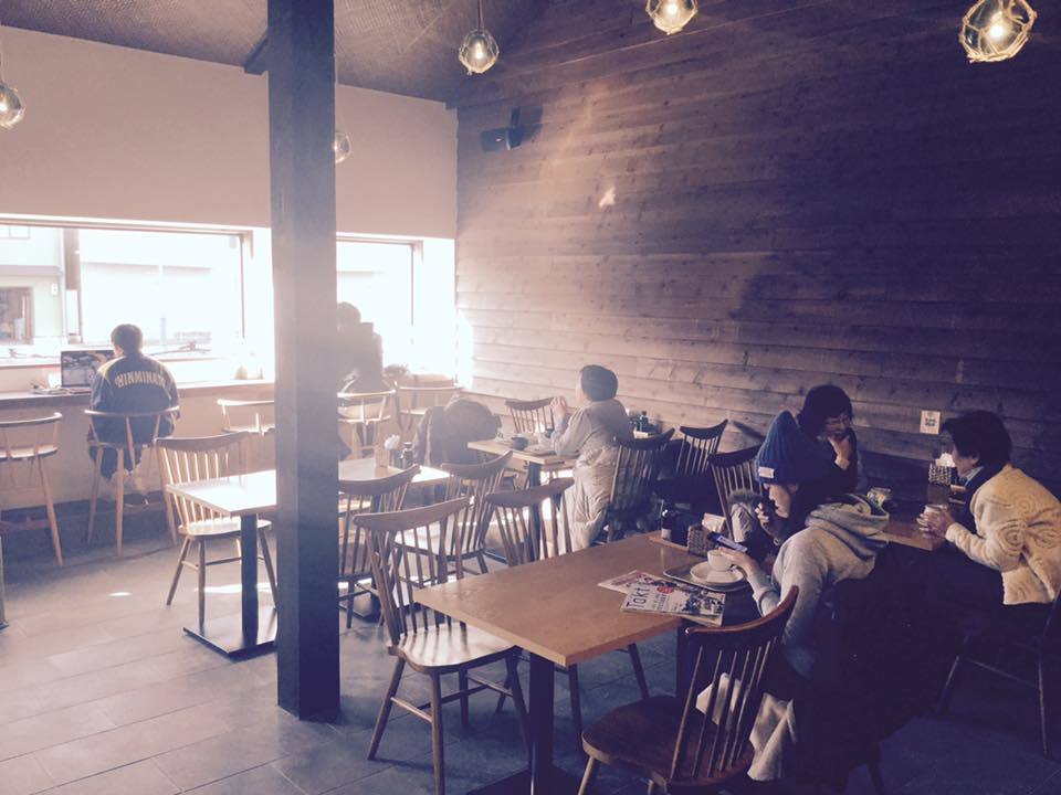 併設の「番屋カフェ」