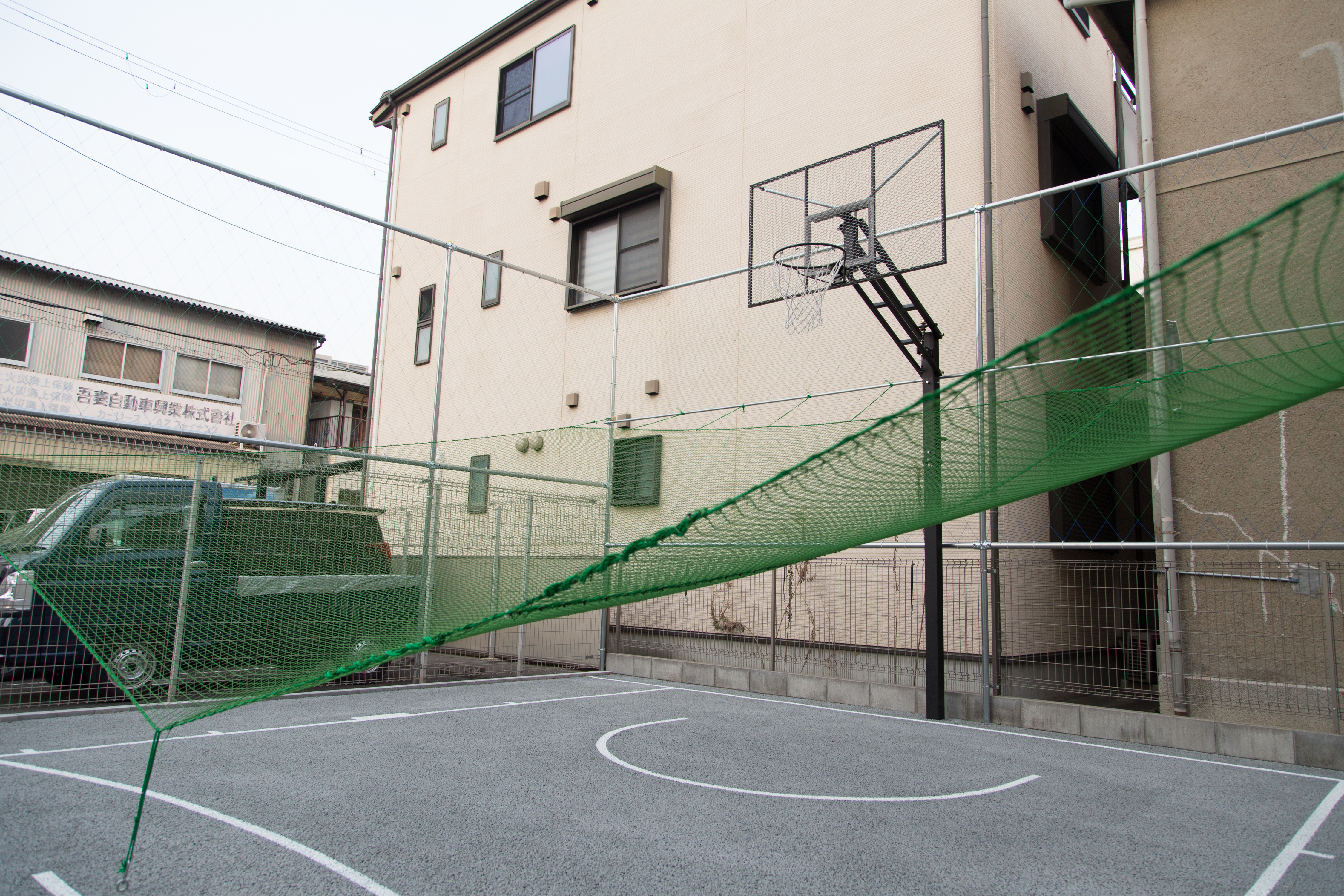 バスケットコート(リバウンドネット)宣材写真②