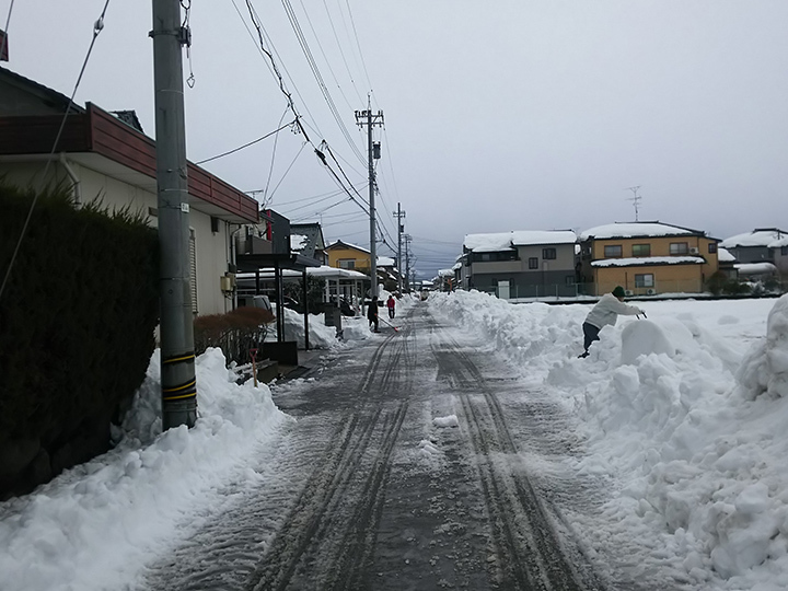 除雪完了