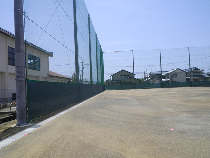 坂井高校グラウンド 完了