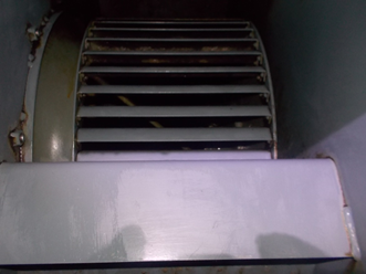 排気ファン清掃後